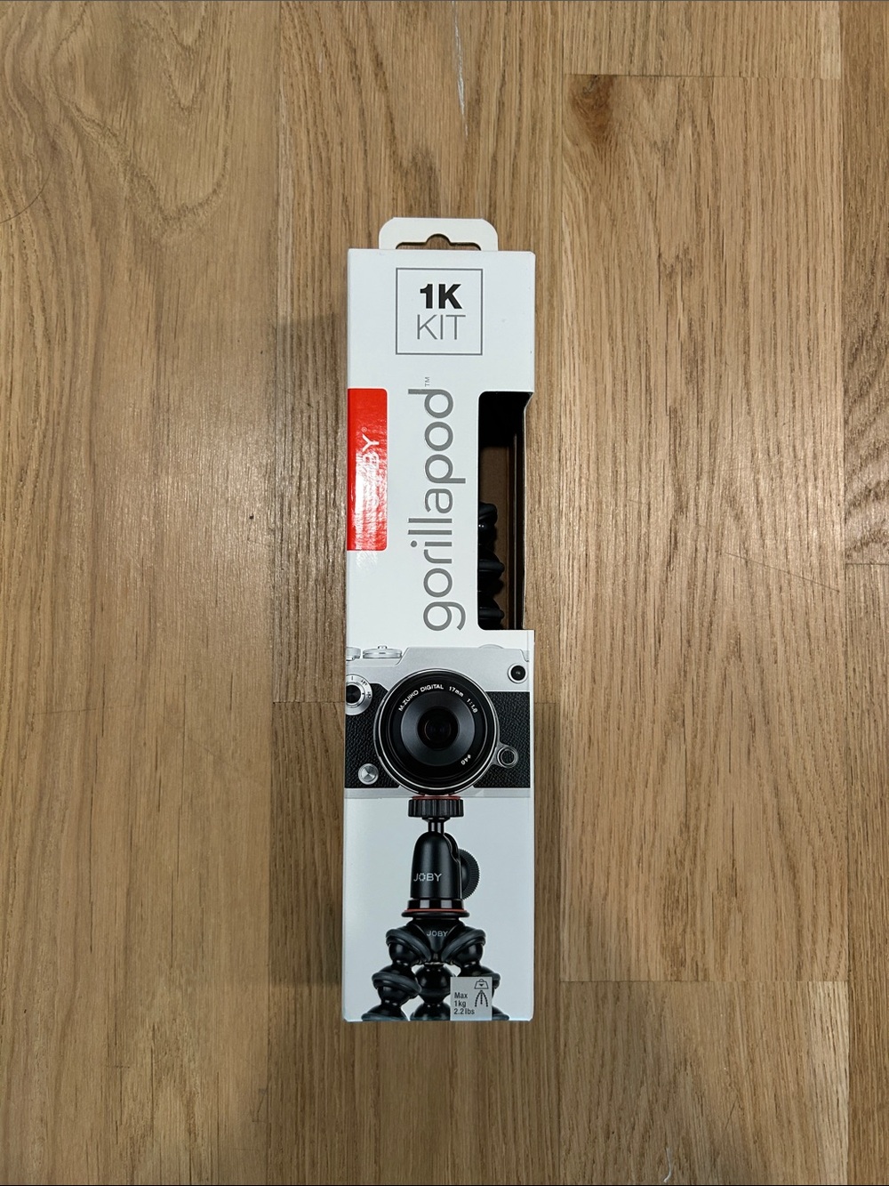 GorillaPod 1K Kit Flexible Mini Tripod - Black